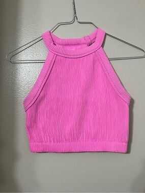 Aerie | Bright Neon Pink Loungewear/ Sports Bra